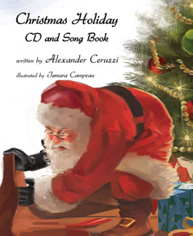 christmas holiday book cover